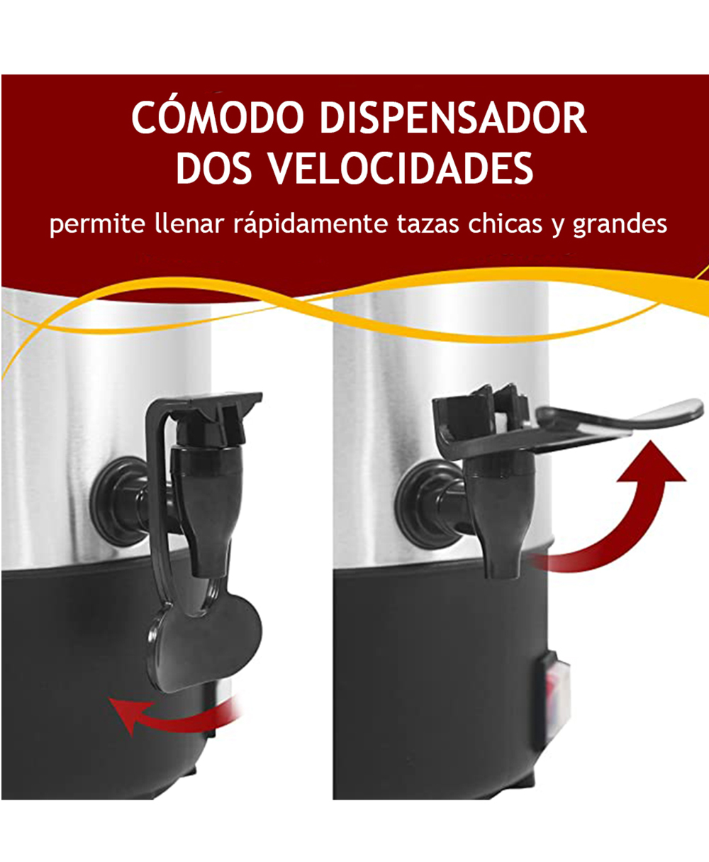 Cafetera Elite Electrica Para 30 Tazas Cafe Oficina Y Hogar.