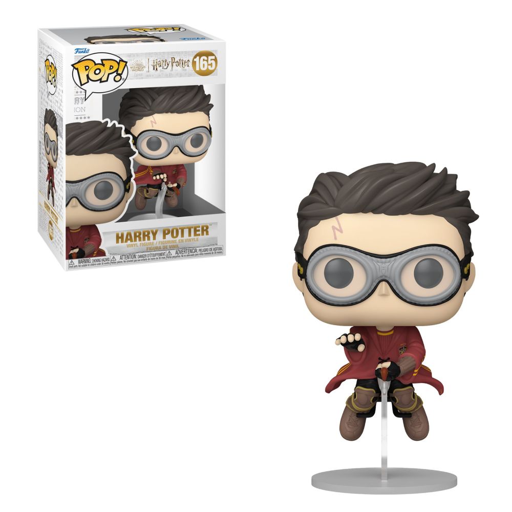 Harry Potter con escoba Quidditch 165 Funko Pop Harry Potter y el prisionero de Azkaban