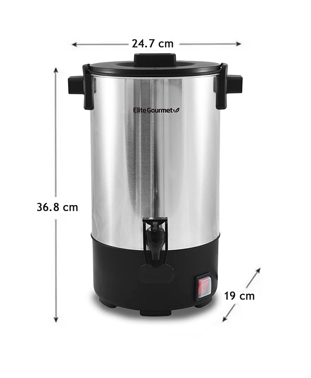 Cafetera Elite Electrica Para 30 Tazas Cafe Oficina Y Hogar.
