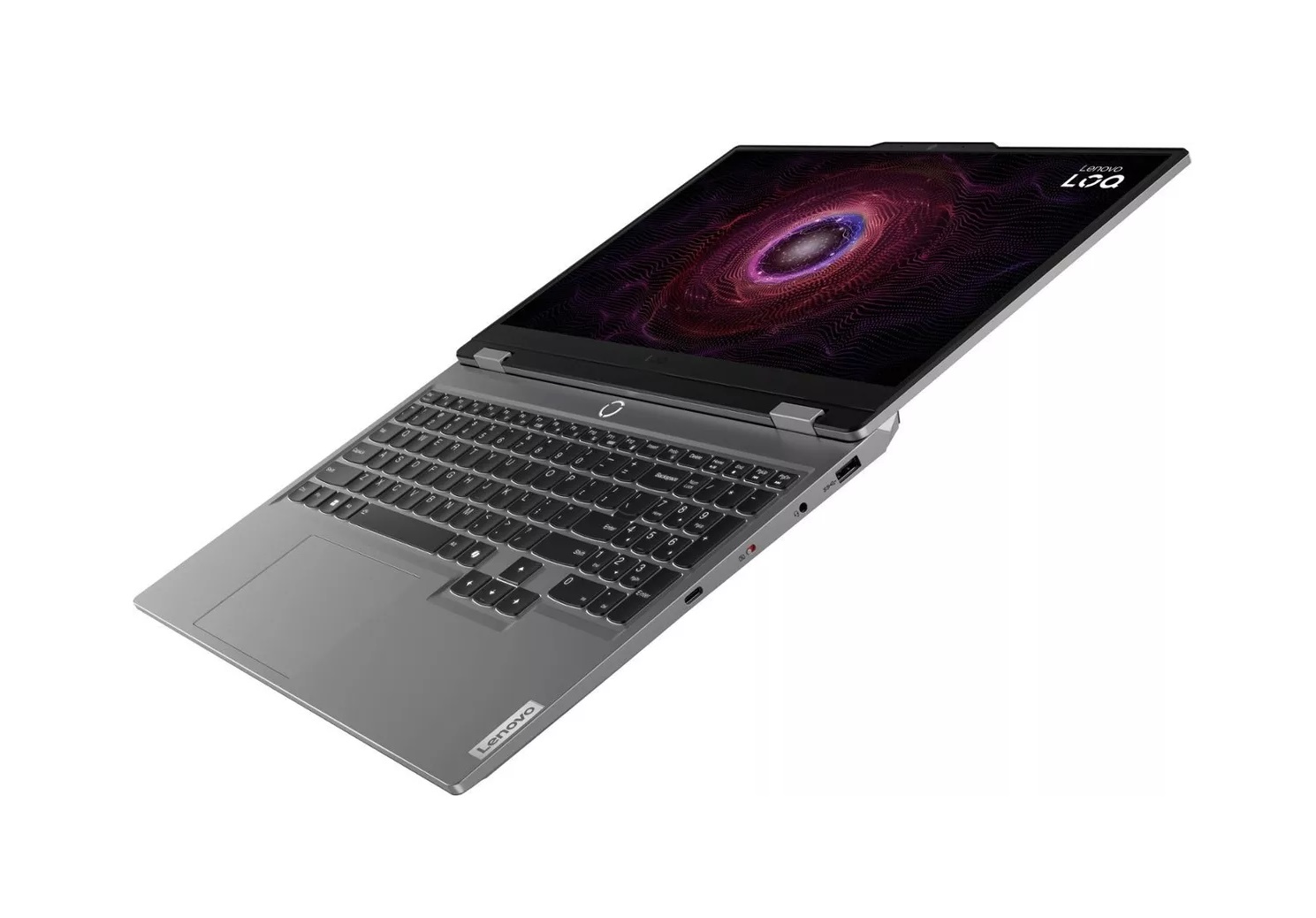Laptop Gamer Lenov Loq Modelo: 83JC0000US, Pantalla 15.6 Pulgadas Full Hd IPS 144 Hz, Procesador AMD Ryzen 7-7435h 16 Gb Ram 512 Gb Ssd, Tarjeta Gráfica Nvidia Geforce Rtx 4060 Windows 11 Home Color Luna Grey.