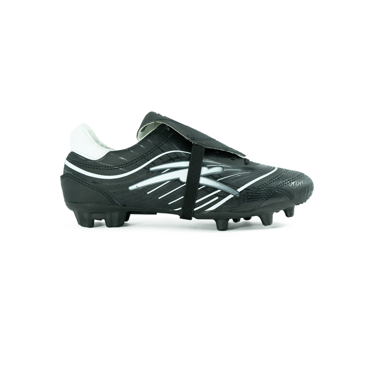 Zapatos de Futbol Atletica 2021533 Tachos Adulto Negro/Blanco.