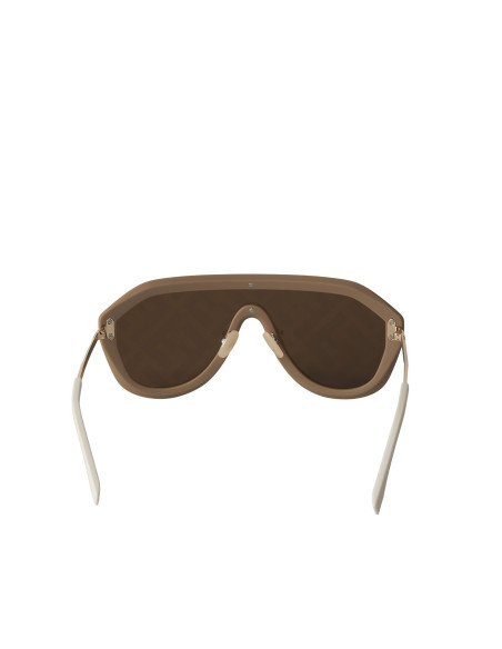 Fendi FF M0039/G/S 10A/7Y New Aviator Beige Gold