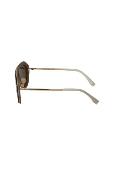 Fendi FF M0039/G/S 10A/7Y New Aviator Beige Gold