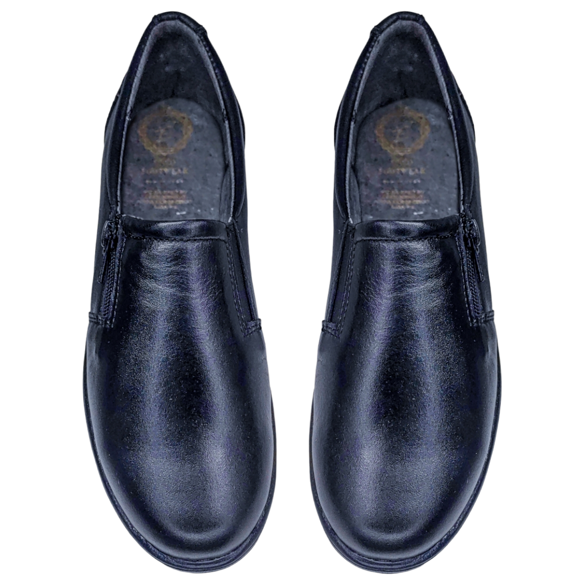 Zapatos Casuales Mujer Piel Borrego para Diabético Confort Cierre.