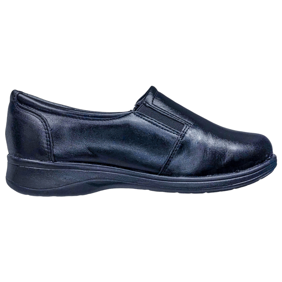 Zapatos Casuales Mujer Piel Borrego para Diabético Confort Cierre.