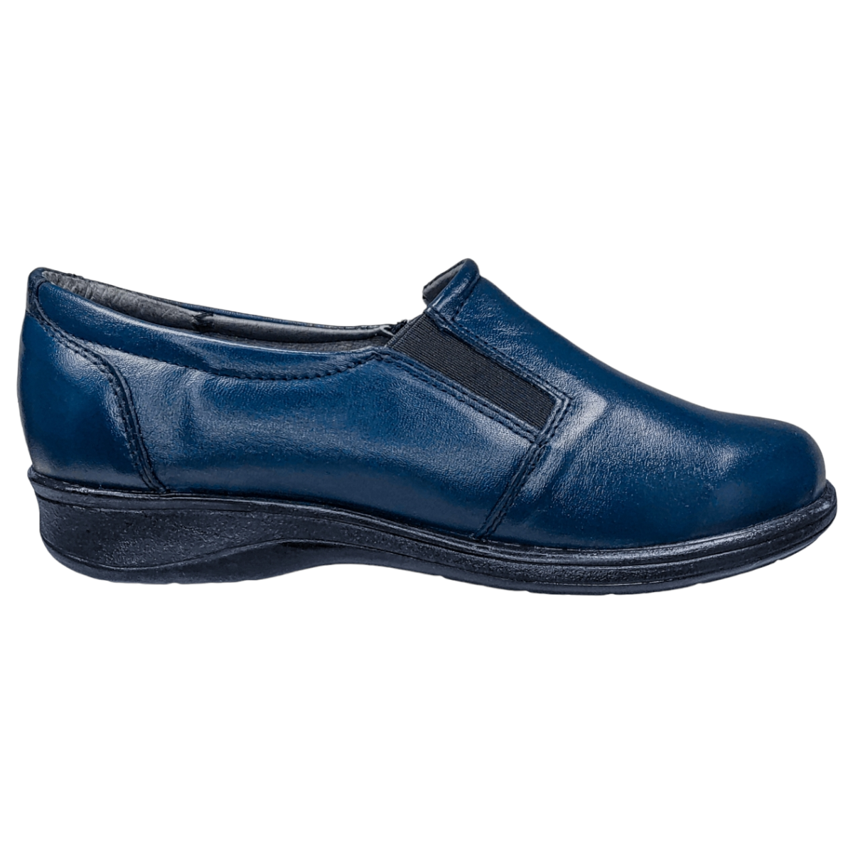 Zapatos Casuales Mujer Piel Borrego para Diabético Confort Cierre .