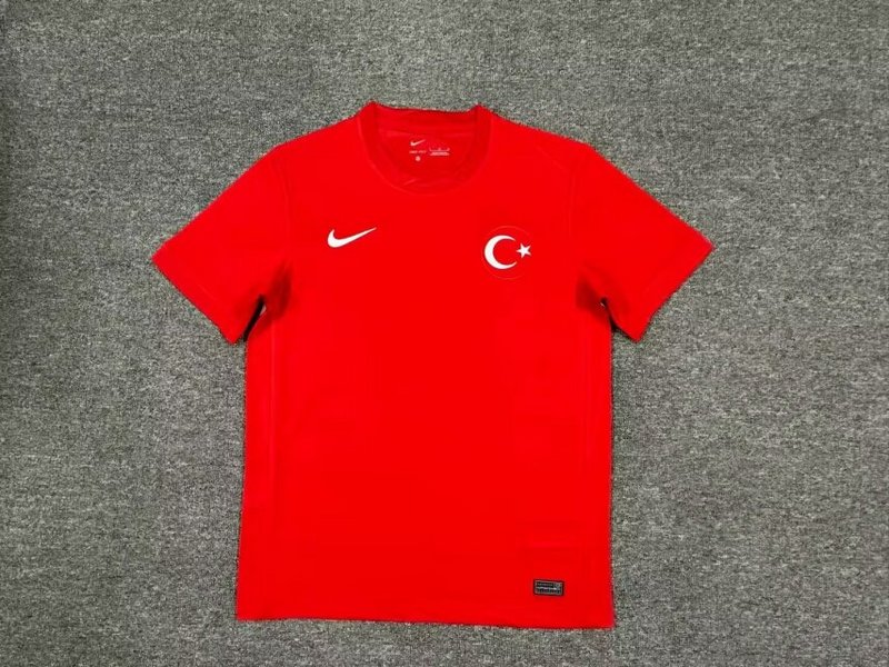 Nuevo! Jersey Turquia Eurocopa 2024/2025 Titular Local Roja Talla S .