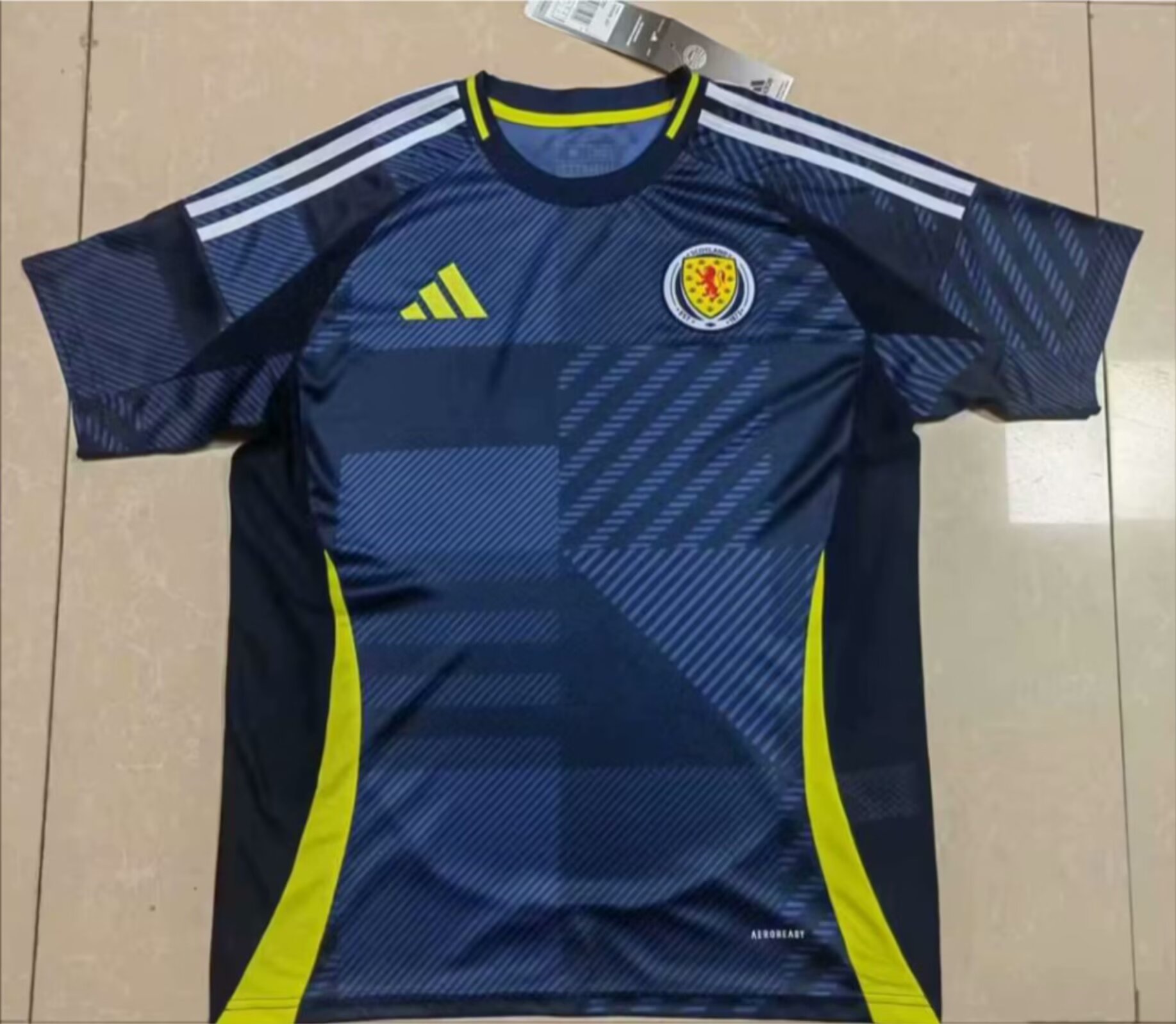 Nuevo! Jersey Escocia Eurocopa 2024/2025 Titular Azul Local Talla L.