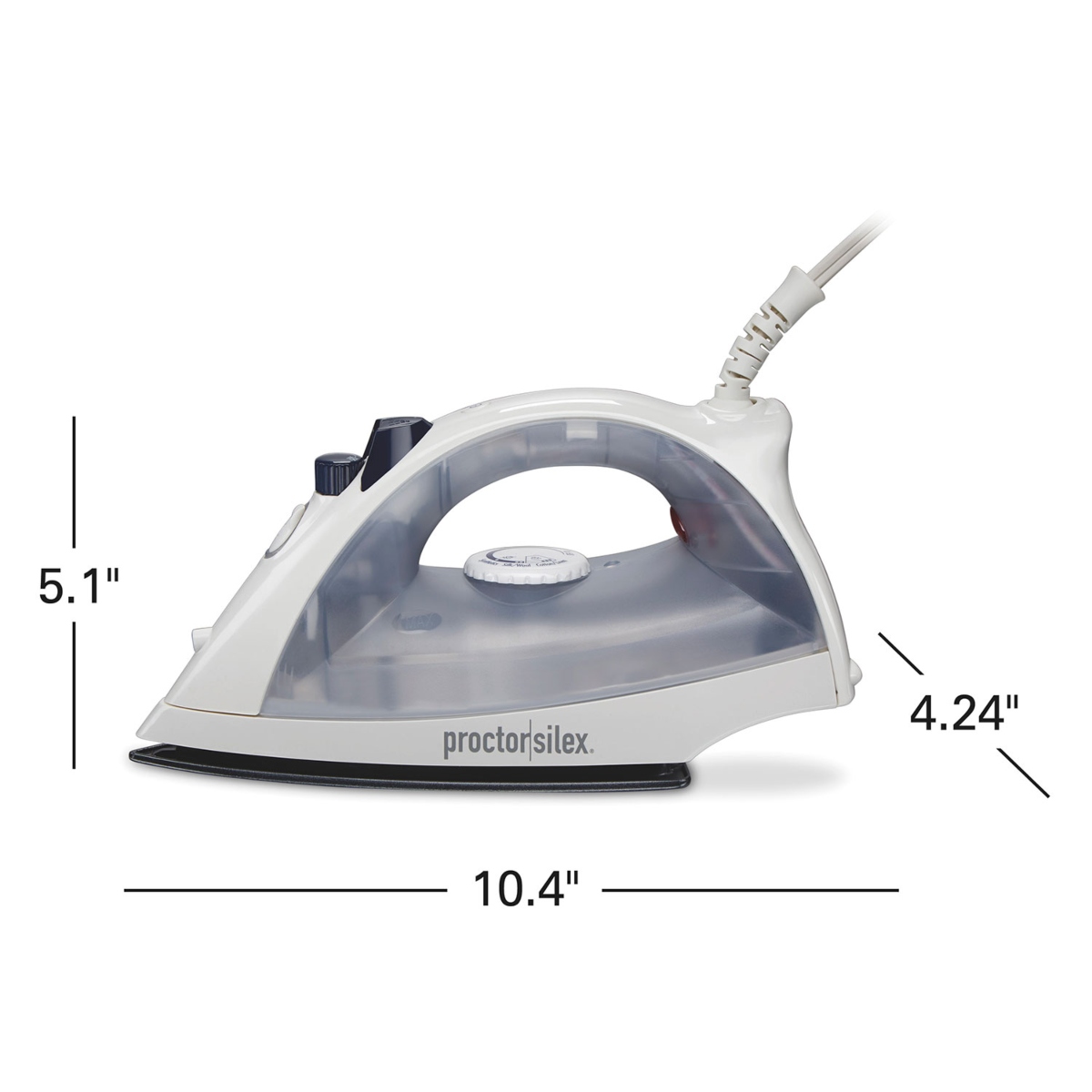 Plancha de Vapor Proctor Silex 17150PS C/Suela Antiadherente ALBY2