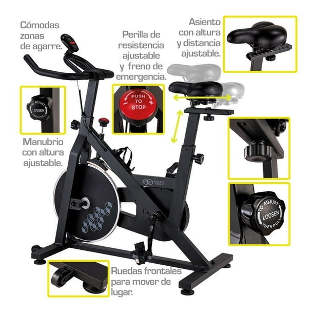 Bicicleta Fija de Spinning Athletic Works.