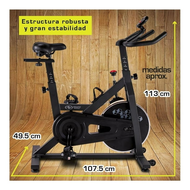 Bicicleta Fija de Spinning Athletic Works.