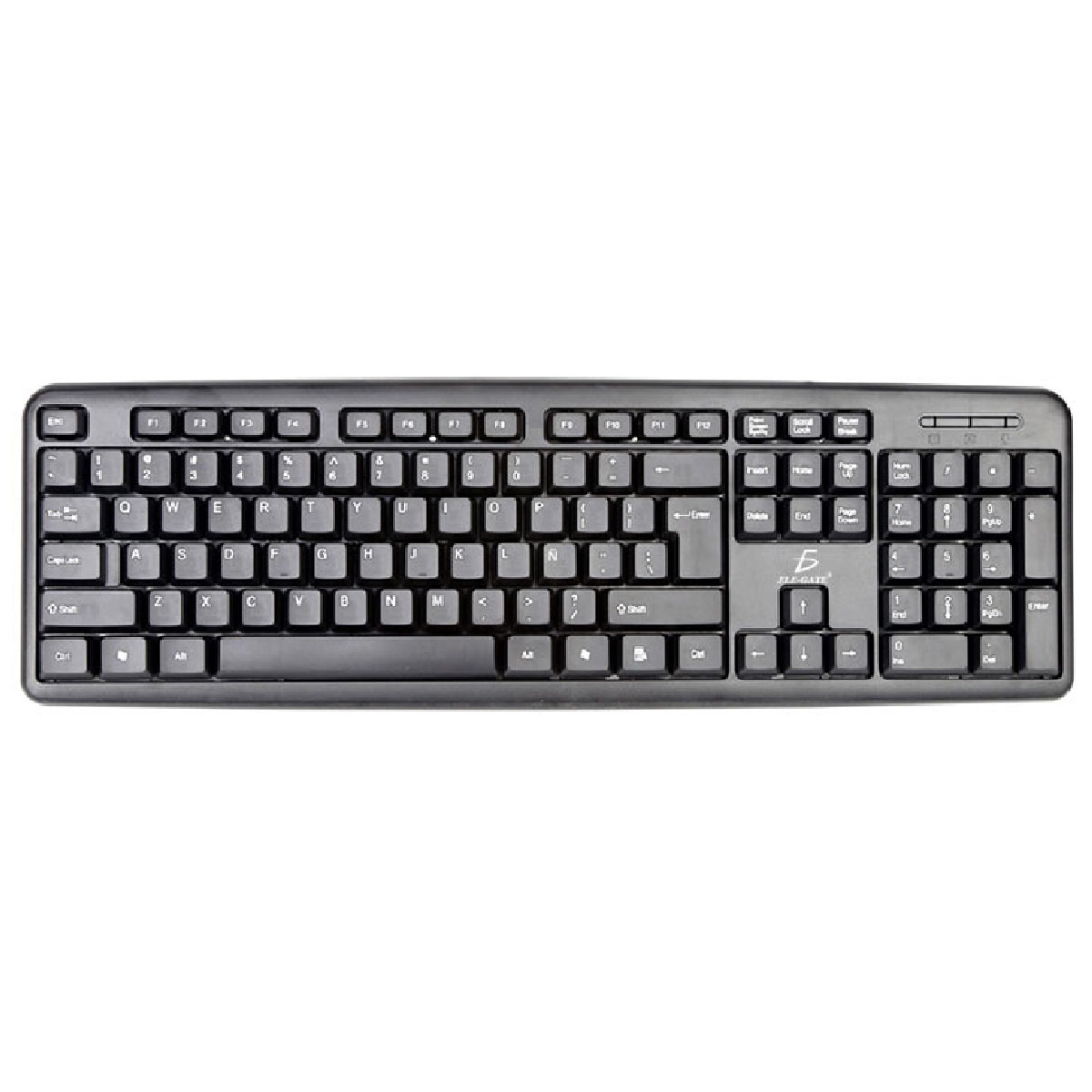 Teclado USB Alámbrico 105 Teclas TC.01.