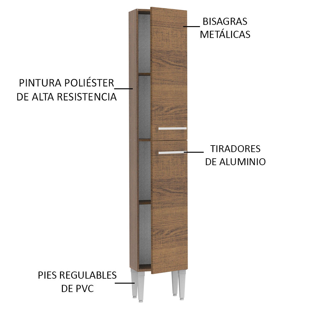 Despensero Alacena Multiuso Organizador Madesa 2 Puertas MM.