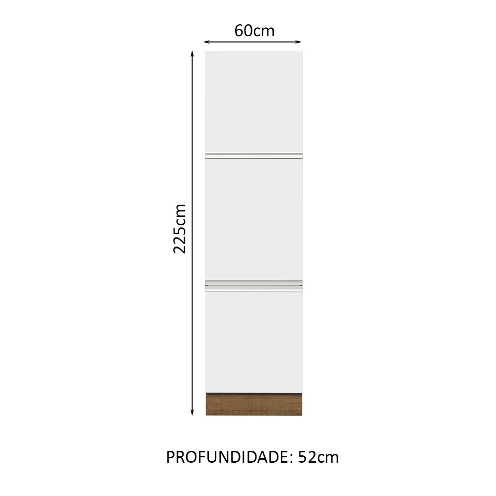 Despensero Alacena Multiuso Organizador Madesa 3 Puertas MB.