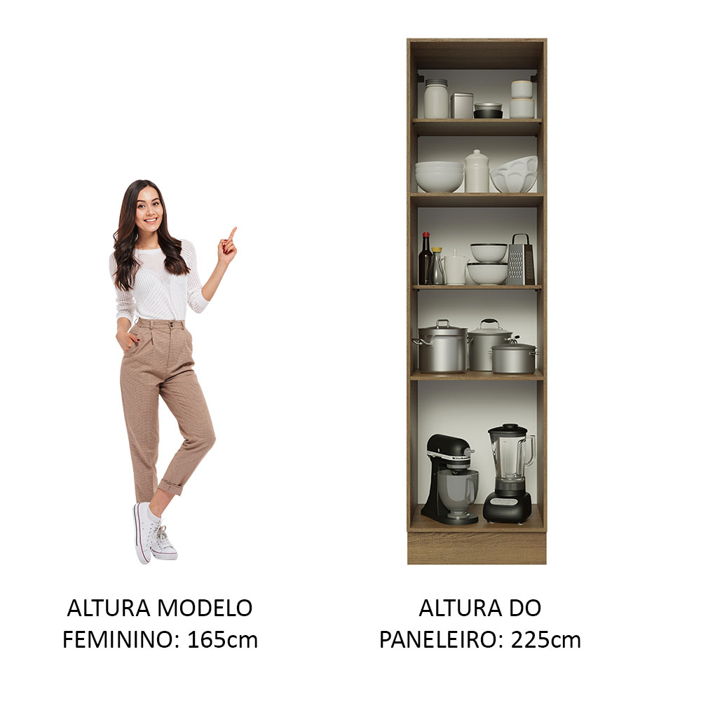Despensero Alacena Multiuso Organizador Madesa 3 Puertas MB.
