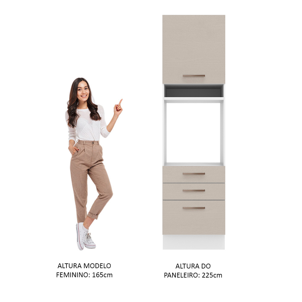 Despensero Alacena Multiuso Organizador Madesa 1 Puerta BC.