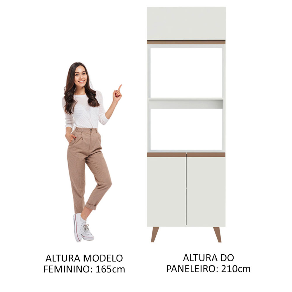 Despensero Alacena Multiuso Organizador Madesa 3 Puertas RE.
