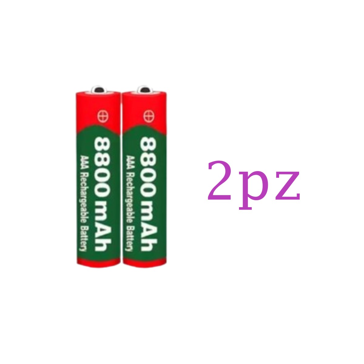 Batería recargable alcalina pila 1,5 V 8800 MAh AAA electrónicos gamer control juego lampara teclad