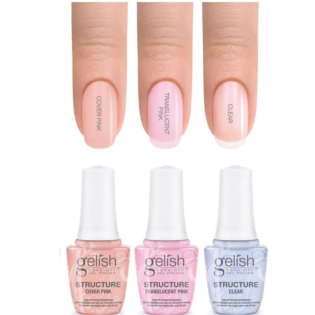 Gel De Estructura Cover Pink Aplicador Brocha By Gelish.