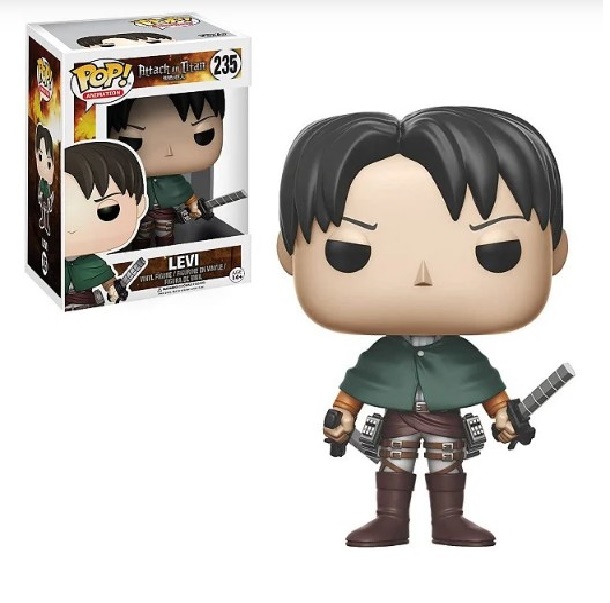 Nuevo! Funko Pop Animation Levi Ackerman 235 Attack on Titan.