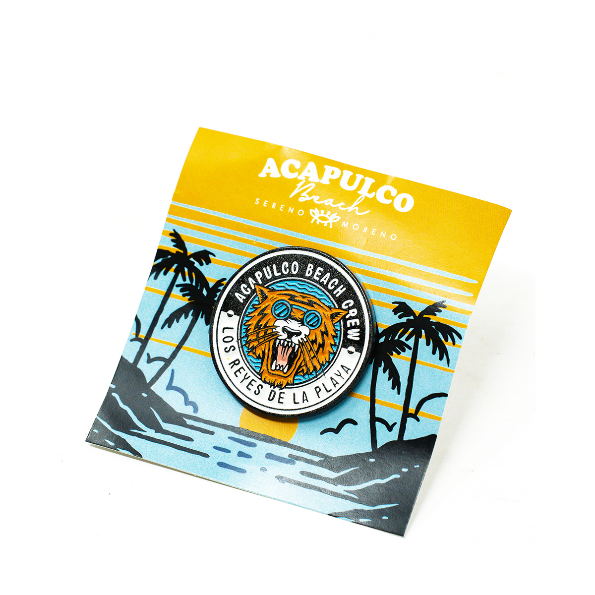 Pin metalico coleccionable Acapulco Los Reyes de la Playa.