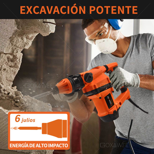 Rotomartillo Concelador Goxawee Perforador Sds-plus 2200w