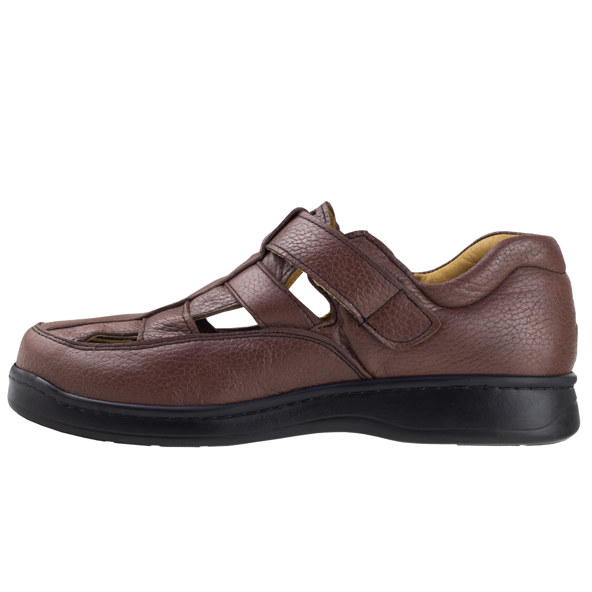 Sandalia Para Hombre Pie Diabético Terapie Confort Acolchado 224 Tinto Original.