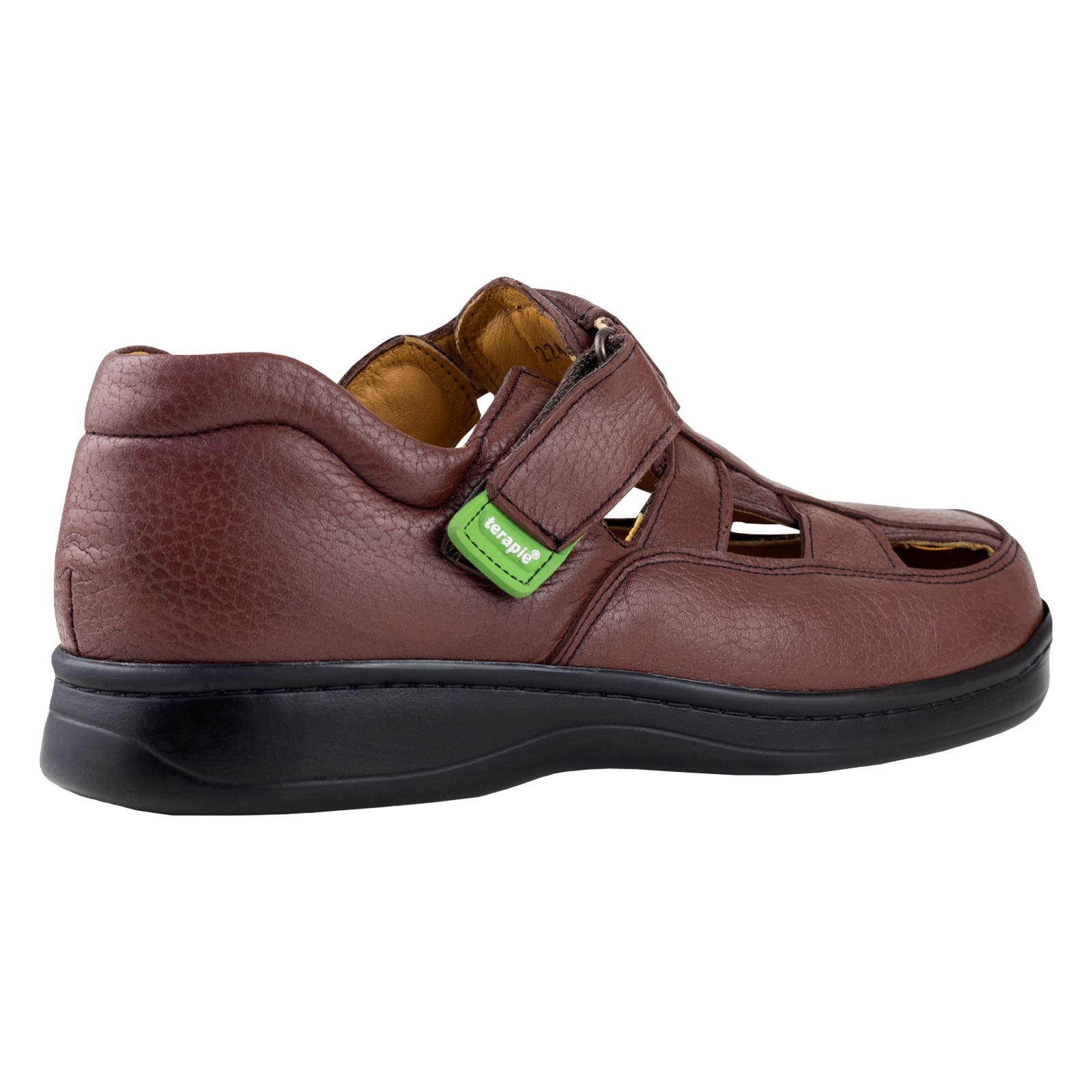 Sandalia Para Hombre Pie Diabético Terapie Confort Acolchado 224 Tinto Original.