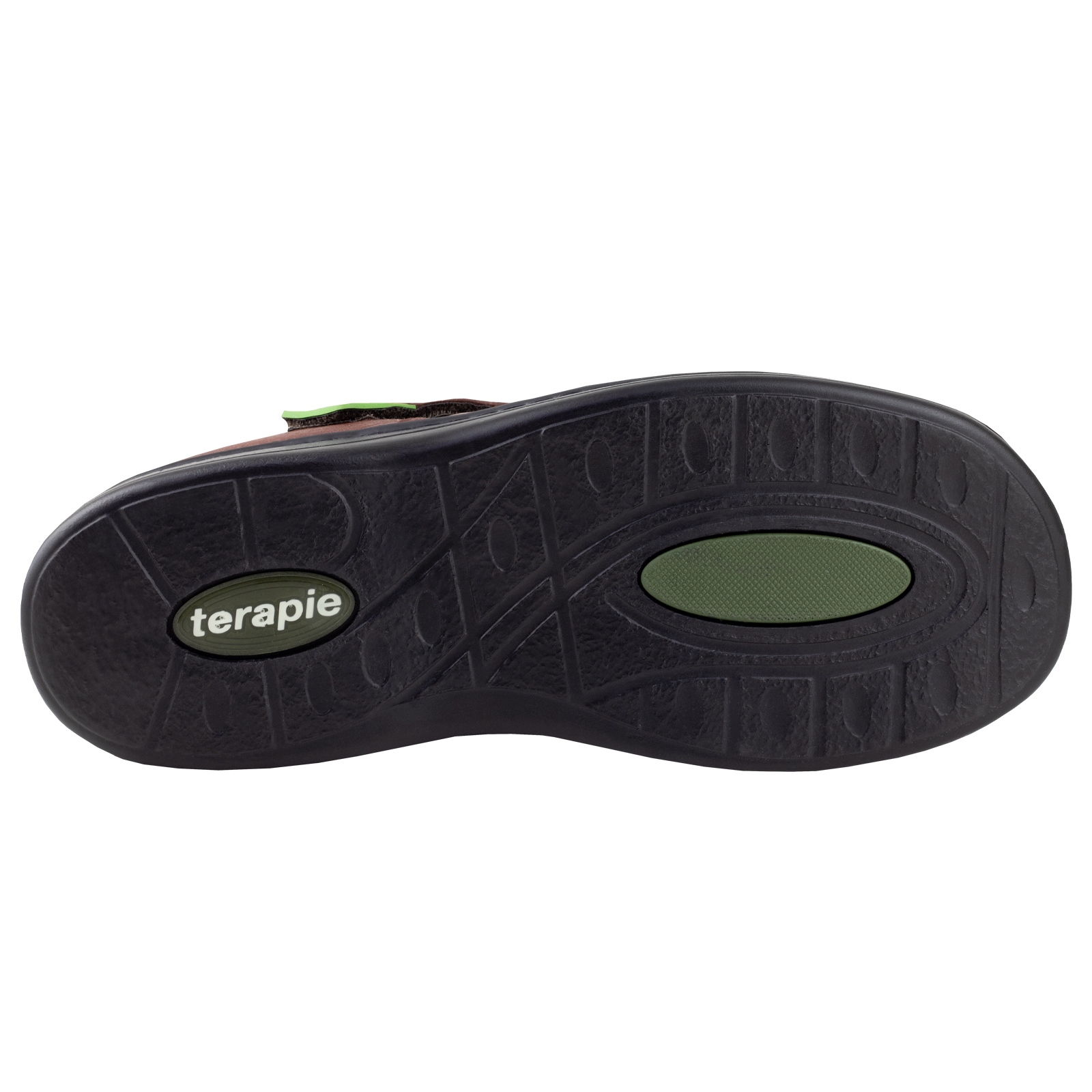 Sandalia Para Hombre Pie Diabético Terapie Confort Acolchado 224 Tinto Original.