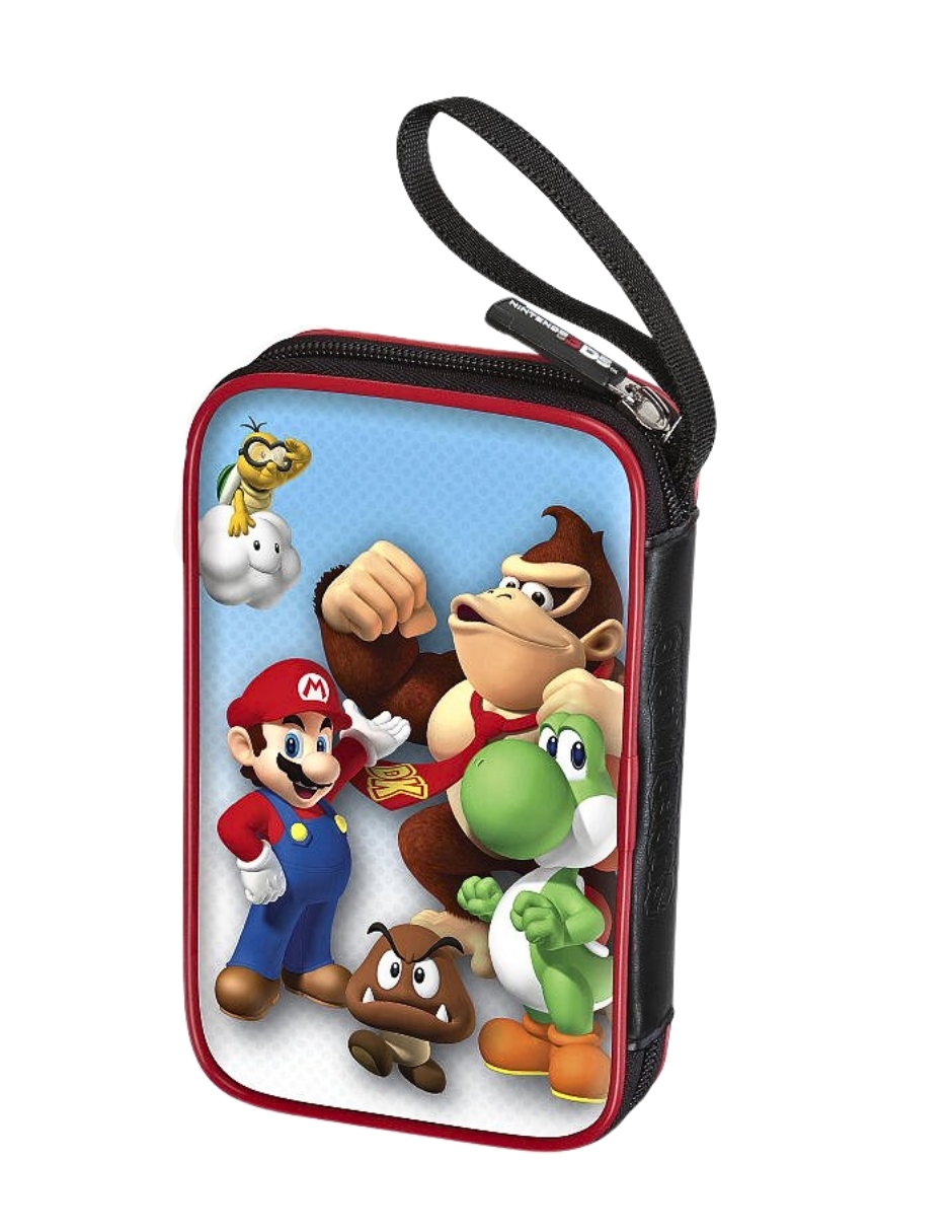 ESTUCHE RIGIDO NINTENDO 3DS XL ESSENTIALS PACK DONKEY KONG.