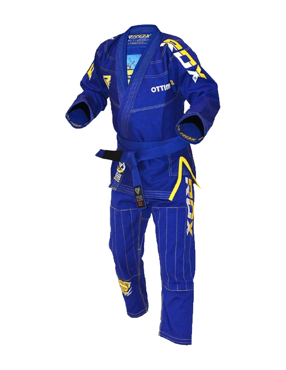 Gi Jiu-jitsu Brasileño Kimono S3 Rdx Azul A1 A2 A3.