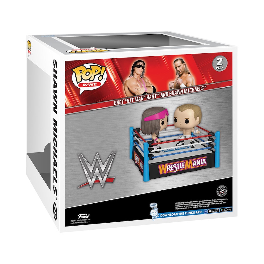 Funko Pop Moment: WWE - Bret Hart vs Shawn Michaels.