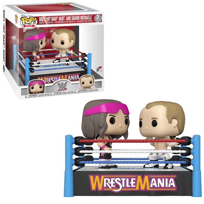 Funko Pop Moment: WWE - Bret Hart vs Shawn Michaels.