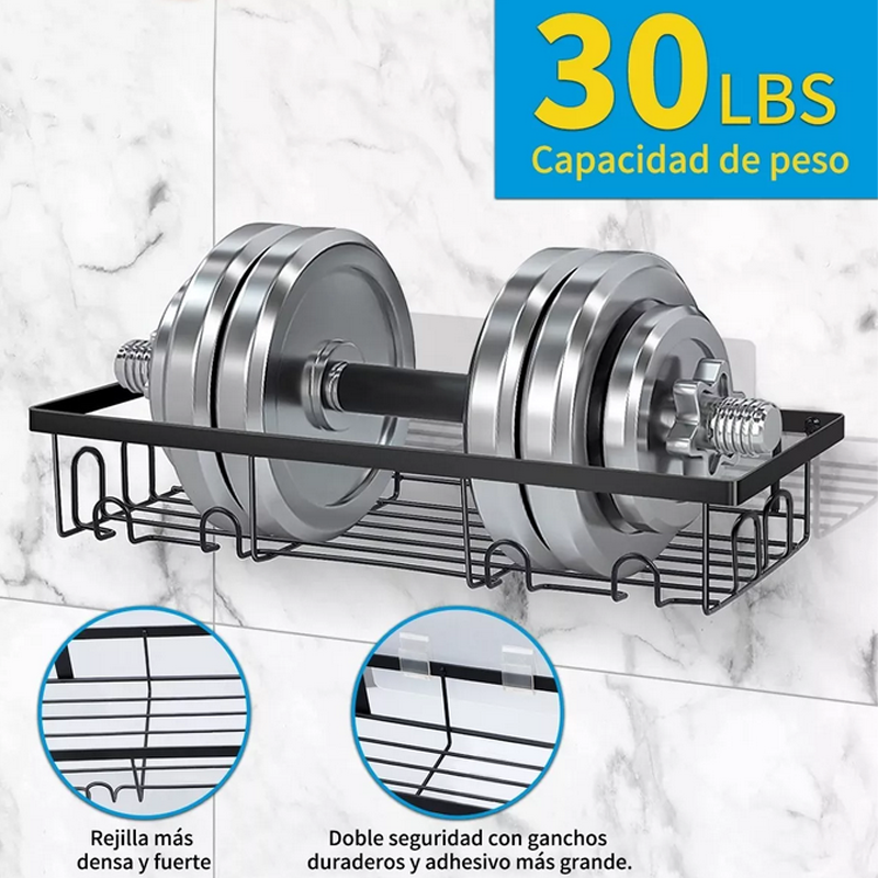 Organizadore Para Bano Estante Esquinero Cocina Pared Repisa.
