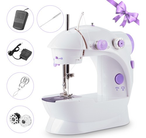 Máquina De Coser Portatil Mini El Hogar De Coser Eléctrica