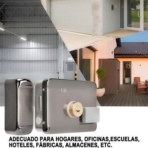 Chapa Cerradura Electrica Control Rfid Acceso Inteligente.