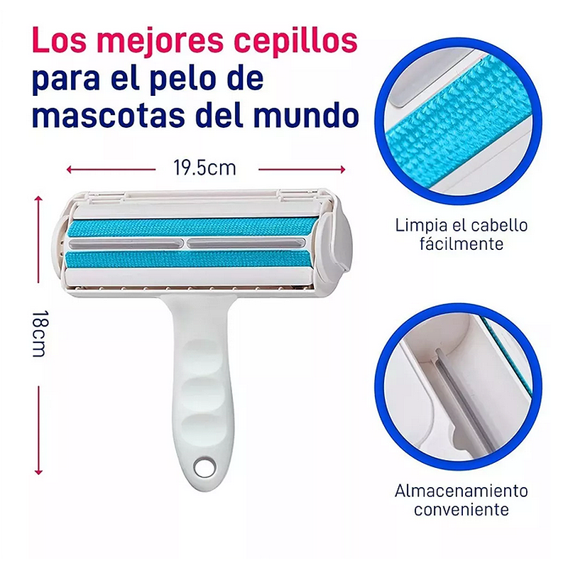 Quitapelos Y Rodillos Para Mascotas removedor De Pelaje .