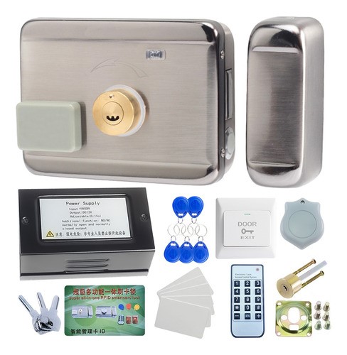 Chapa Cerradura Electrica Control Rfid Acceso Inteligente.