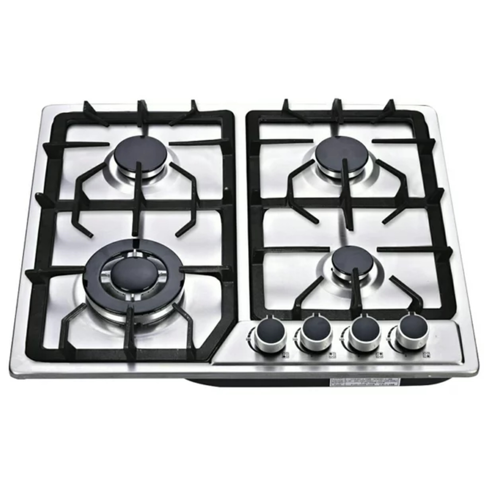 PARRILLA EMPOTRABLE A GAS A.I. 59 X 51, 4 QUEM. PAEM-4