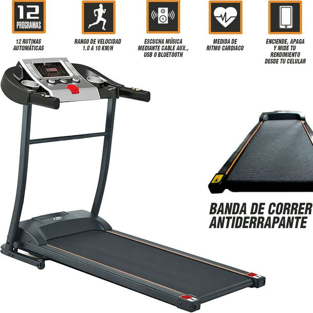 Caminadora Electrica 1.5HP Centurfit Bluetooth Cardio Fitness.