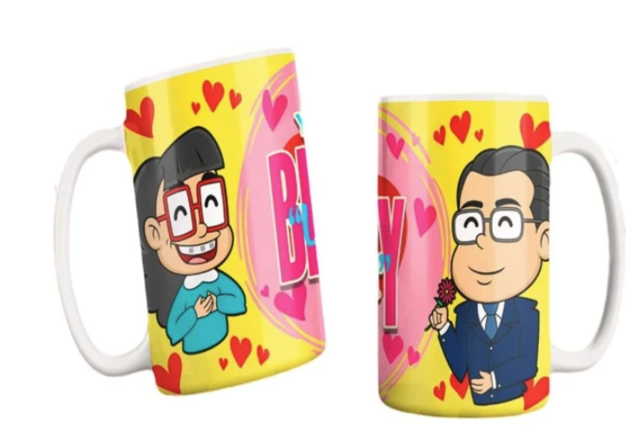 TAZA BETTY LA FEA, YO SOY BETTY LA FEA, DON FERNANDO, COLECCIONABLE, GRACIOSA