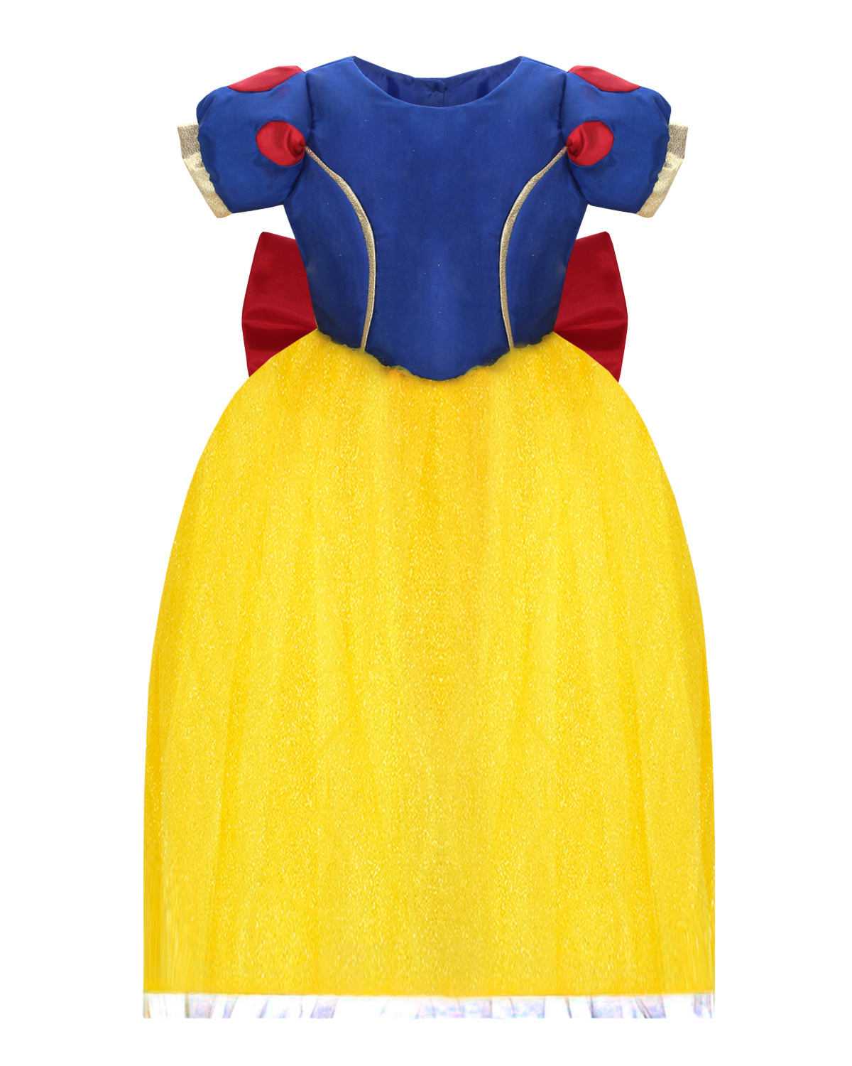 Disfraz De Princesa Blanca Para Niñas Vestido Fiesta De Cumpleaños.