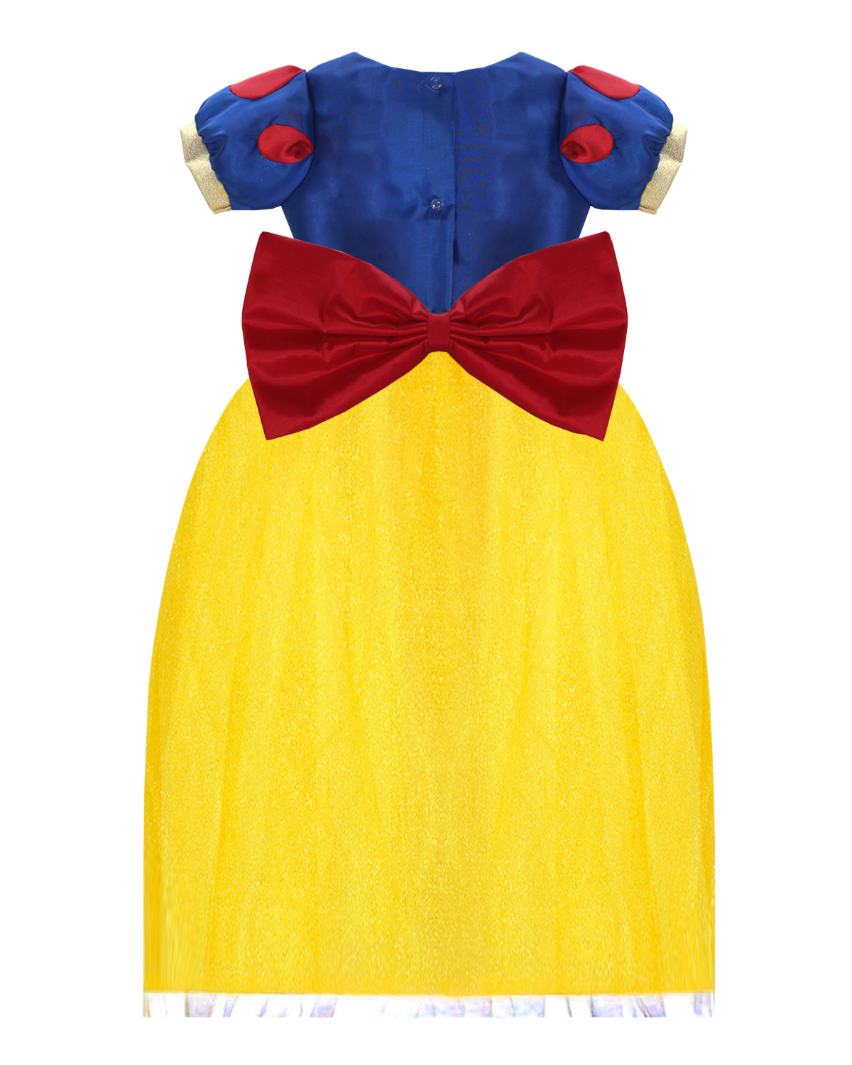 Disfraz De Princesa Blanca Para Niñas Vestido Fiesta De Cumpleaños.