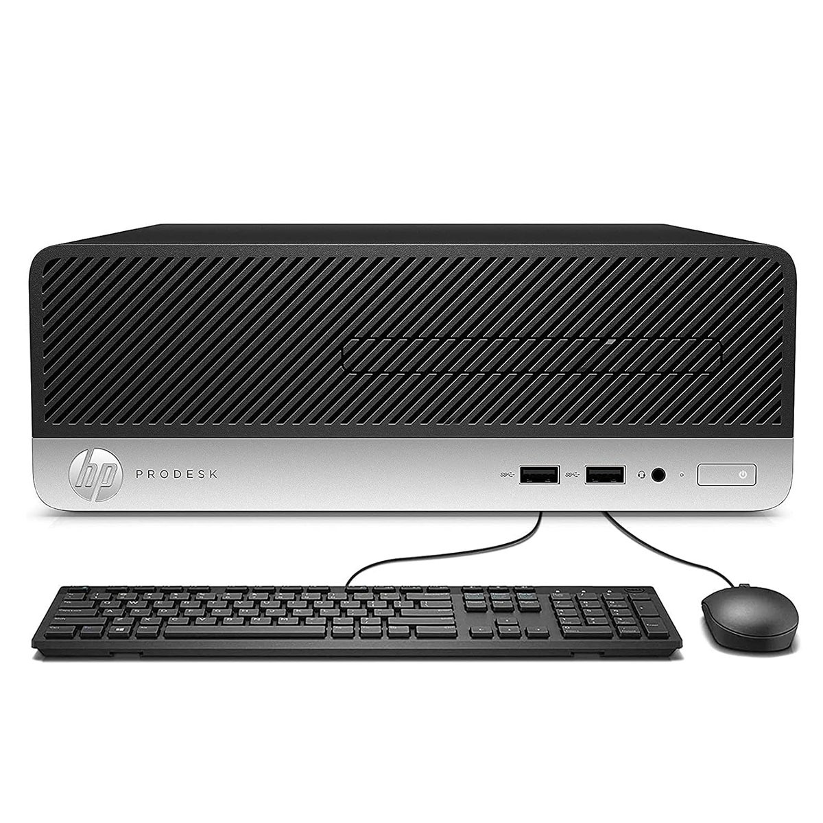 Equipo Completo HP EliteDesk 400 G4 SFF Intel i3 6ta Gen 8Gb RAM 120 GB SSD Monitor 22" (Reacondicionado)