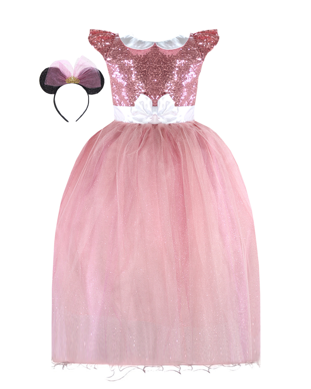 Disfraz De Princesa Mimi Para Niñas Vestido Fiesta De Cumpleaños.