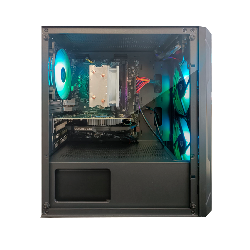 Pc Gamer Core I3 Gtx 1050 Ti  16ram 480gb Ssd 3 Vent Rgb.
