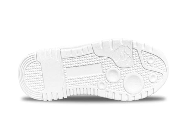 Tenis Panam Santa Fe Nieve Choclo Casual Blanco Monochrom