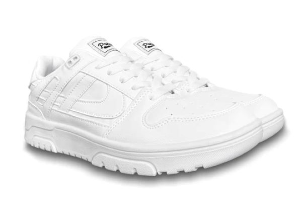 Tenis Panam Santa Fe Nieve Choclo Casual Blanco Monochrom