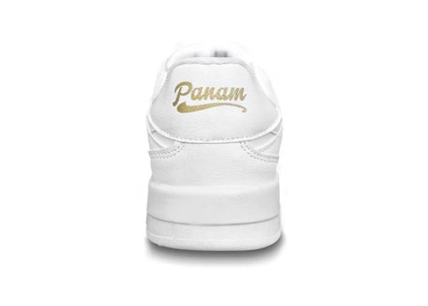 Tenis Panam Santa Fe Nieve Choclo Casual Blanco Monochrom