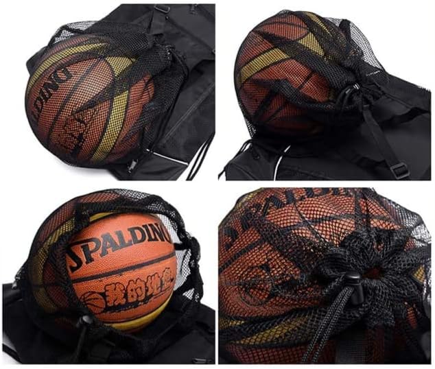 PUBAMALL Bolsas de Cuerdas, con Bolsillos a Prueba de Agua, para Equipos de Gimnasia Yoga y Entrenamiento Deportivo.